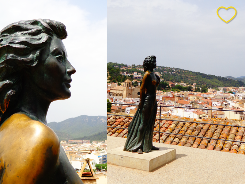 Estátua de Ava Gardner.