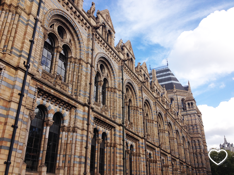 Fachada do Natural History Museum.